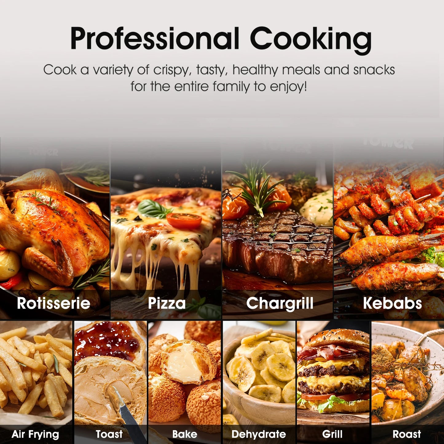 Air Fryer Oven – Digital Display & Viewing Window