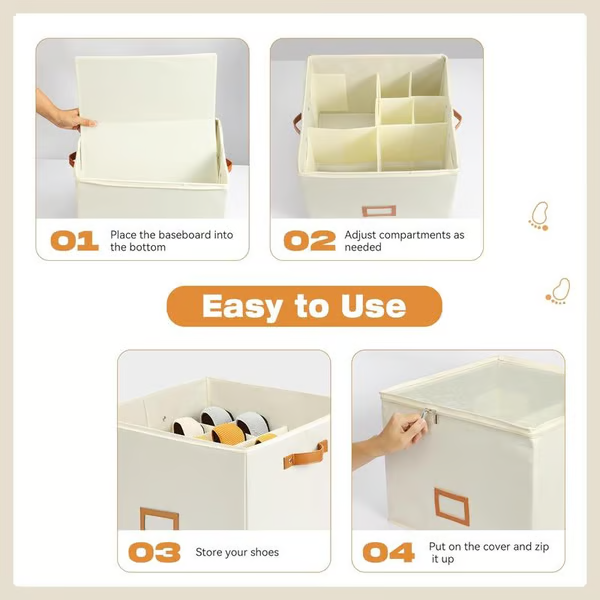 Shoe Organizer Storage Box