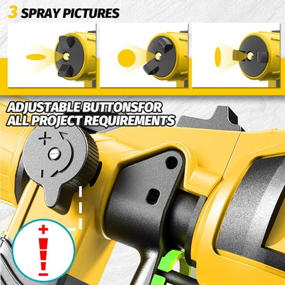 Removable electric paint gun-One Battery & Charger (2000mAh)