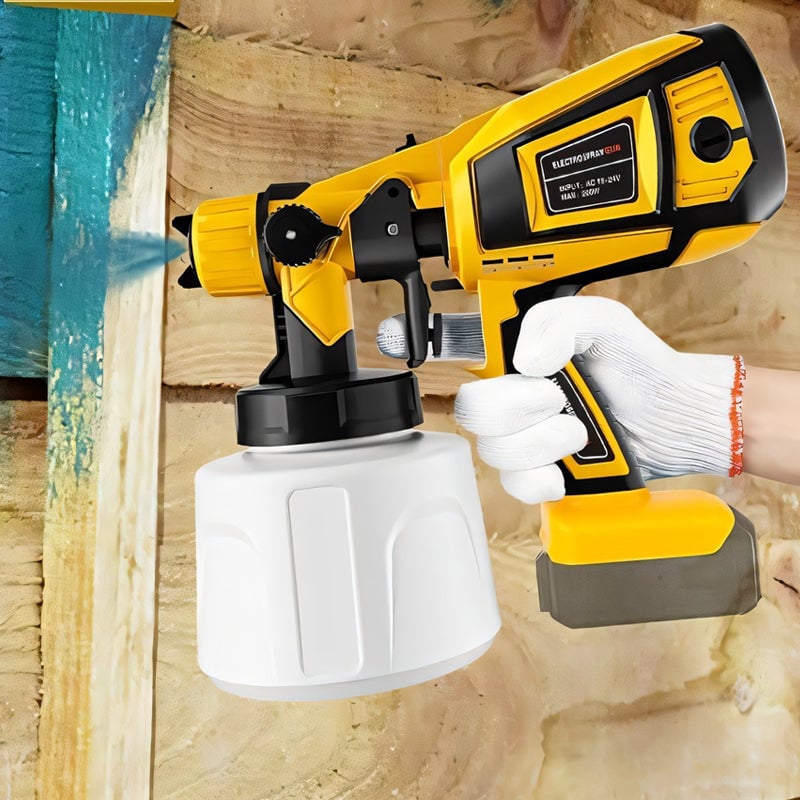 Removable electric paint gun-One Battery & Charger (2000mAh)