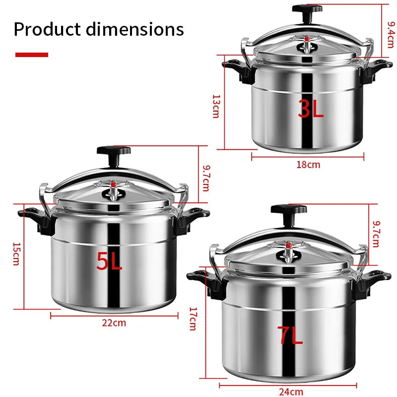 3L/5L/7L Professional Pressure Cooker