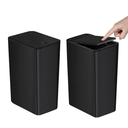 10L Toilet & Bedroom Trash Can – Plastic Lid