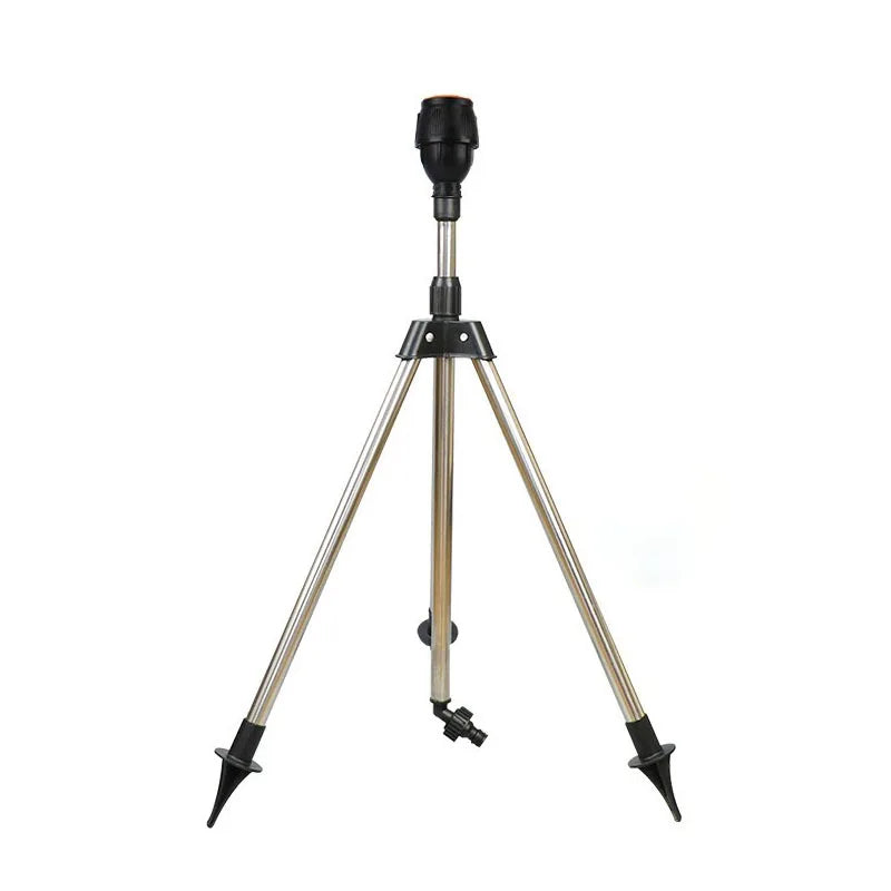 360° Rotating Garden Sprinkler – Stainless Steel Tripod