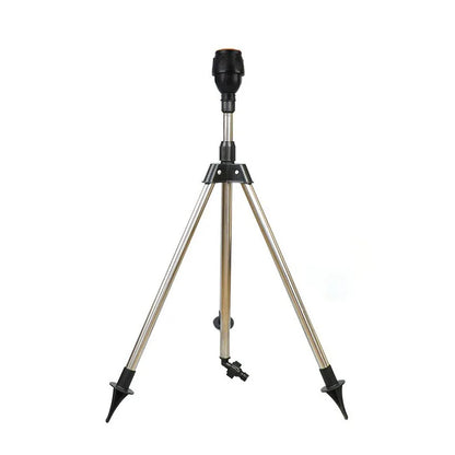 360° Rotating Garden Sprinkler – Stainless Steel Tripod