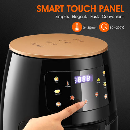 Air Fryer Oven – Digital Display & Viewing Window