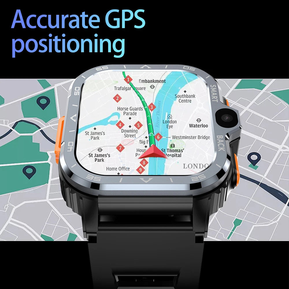 Smart Watch Men GPS 16G/64G HD Dual Camera