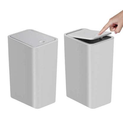 10L Toilet & Bedroom Trash Can – Plastic Lid