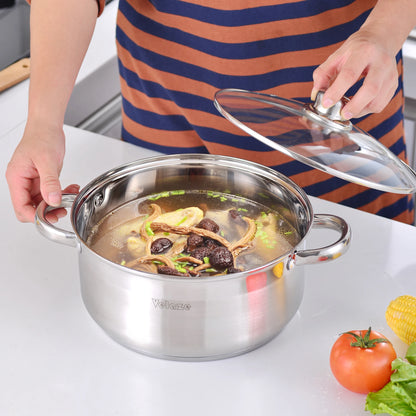 Velaze Kitchen Cookware Set 12 PCS