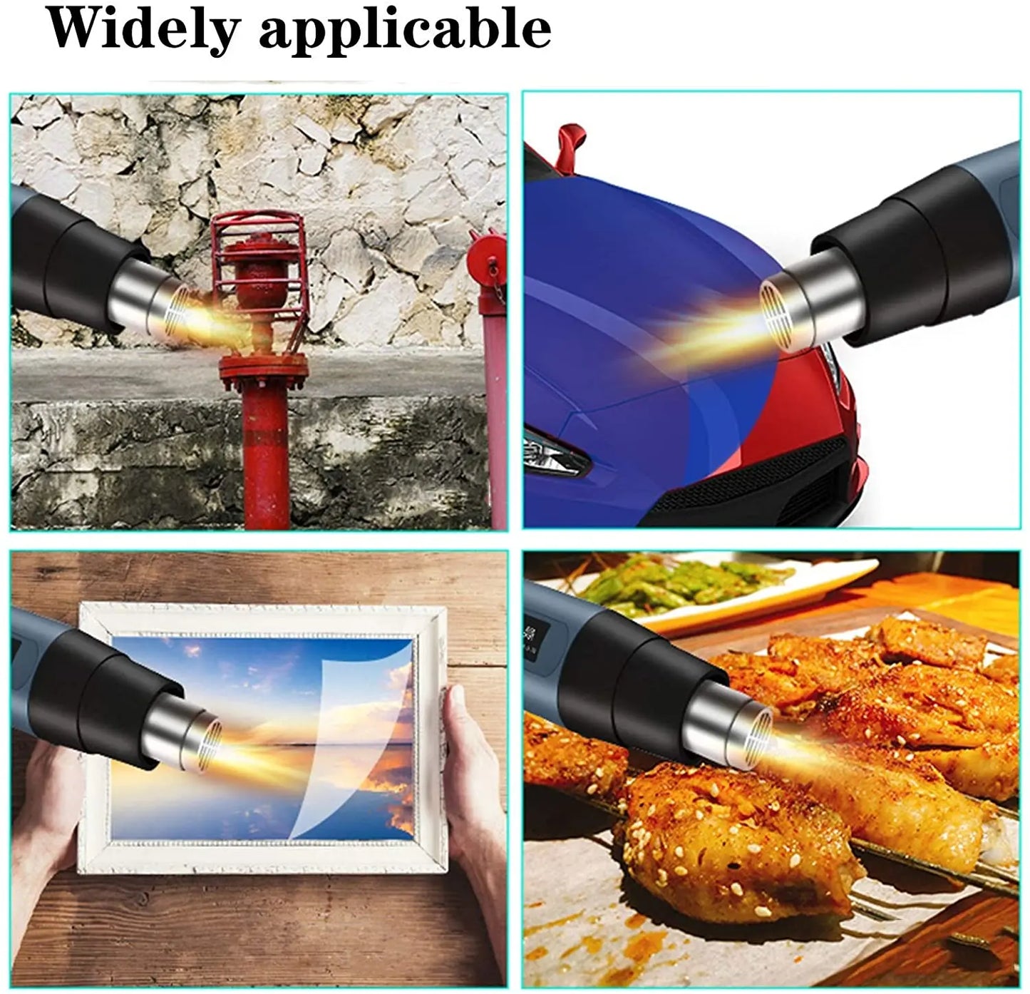 2000W Digital Heat Gun – Industrial Hot Air Blower