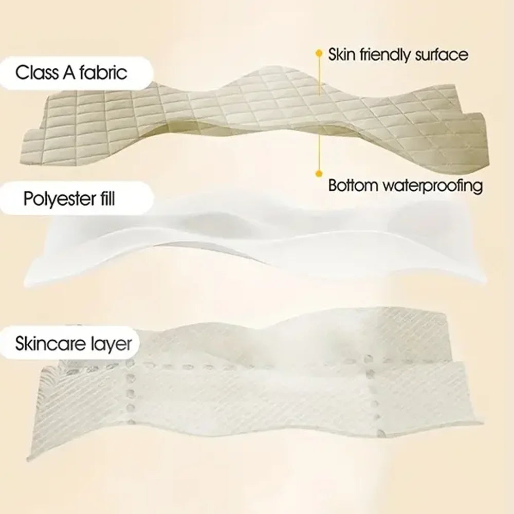 Air Fabric Thick Mattress Cover 100% Waterproof Mattress Protector