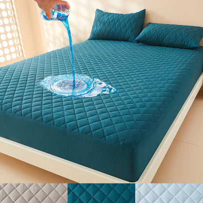 Air Fabric Thick Mattress Cover 100% Waterproof Mattress Protector