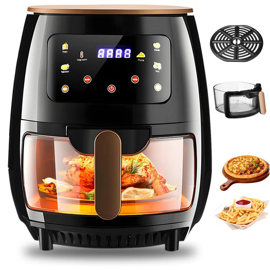 Air Fryer Oven – Digital Display & Viewing Window