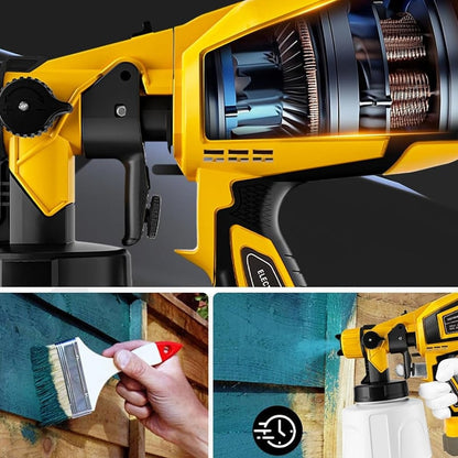 Removable electric paint gun-One Battery & Charger (2000mAh)